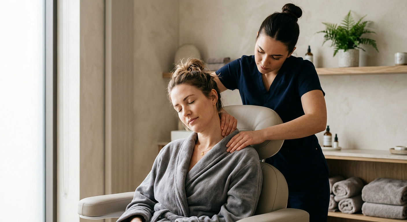 Head, Neck & Shoulder at Kaira Home Massage Spa
